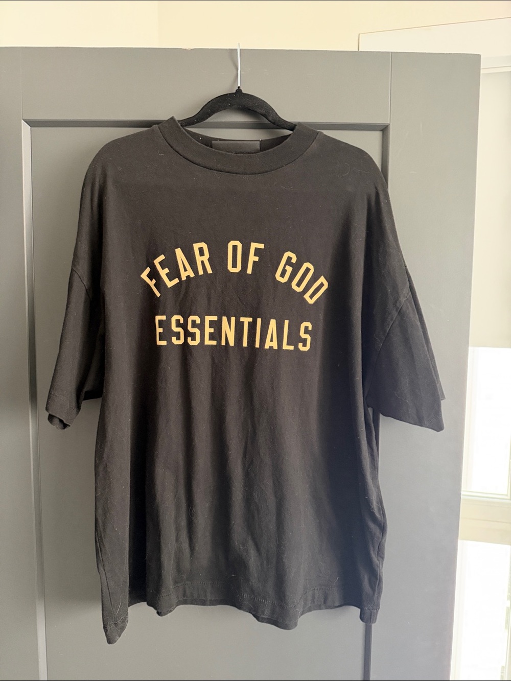 Fear of God Essentials Men’s Black Graphic T-Shirt